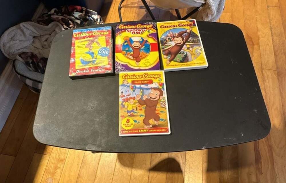 Curious George DVD Movie Collection Lot